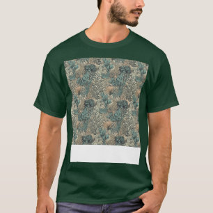 Aquatisch Naadloos Patroon Onderwater Zee Leven Oc T-shirt