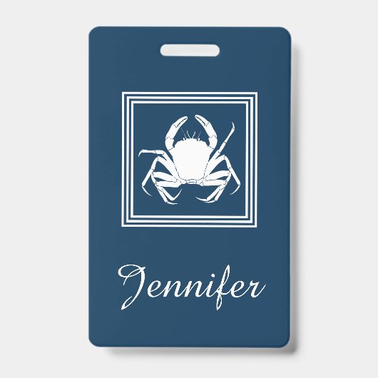 Aquatisch ontwerp badge (Voorzijde)