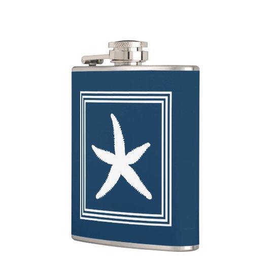 Aquatisch ontwerp heupfles (Links)