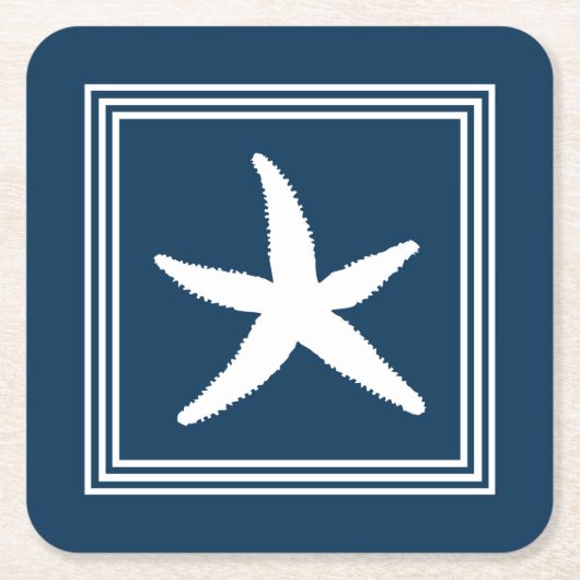 Aquatisch ontwerp kartonnen onderzetters (Voorkant)