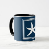 Aquatisch ontwerp mok (Voorkant links)