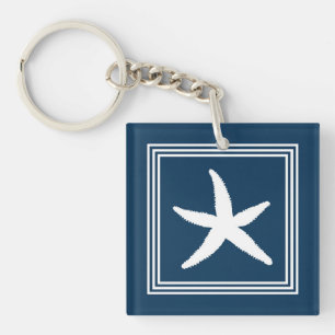 Aquatisch ontwerp sleutelhanger