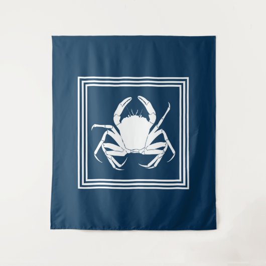 Aquatisch ontwerp wandkleed (Voorkant)