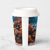 Aquatisch papier cup papieren bekers (Rechts)