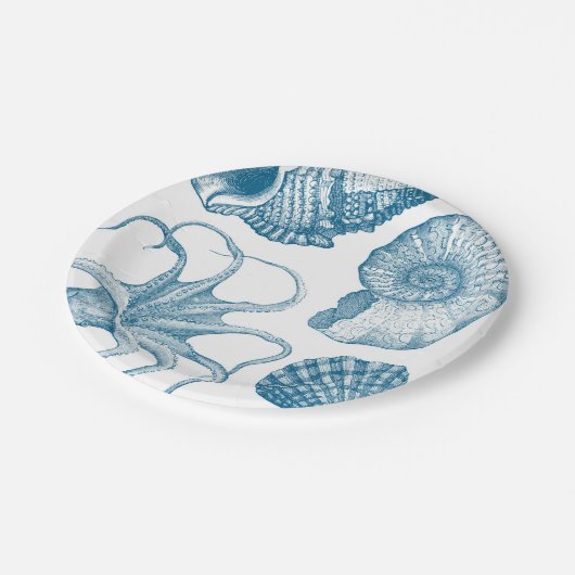 aquatisch papieren bordje (Gekanteld)