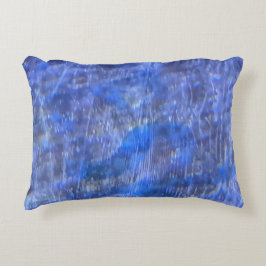 aquatisch rotspatroon accent kussen