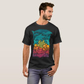 Aquatisch Spectrum : Lichtblauw T-shirt (Voorkant volledig)