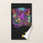 Aquatisch Zee Dragon Bath Towel set Bad Handdoek (Handdoek)