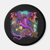 Aquatisch Zee Dragon Magneet (Voorkant)