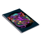 Aquatisch Zee Dragon Notitieboek (Rechterzijde)