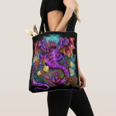 Aquatisch Zee Dragon Tote Bag (Dichtbij)