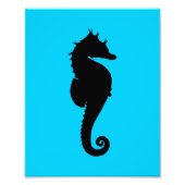 Aquatisch Zee paard Foto Afdruk (Voorkant)
