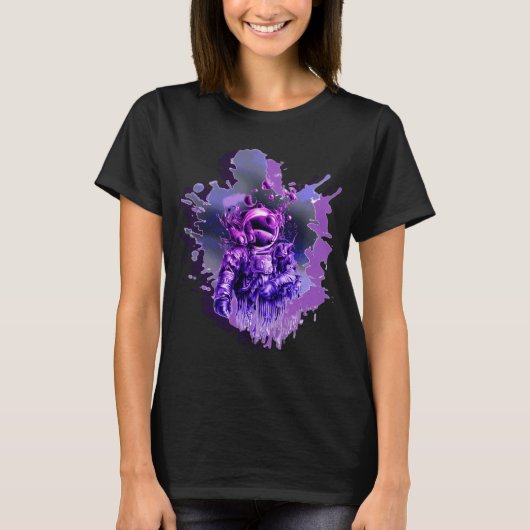 Aquatische astronaut t-shirt (Voorkant)