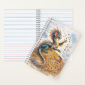 Aquatische Draak Notitieboek (Binnen)