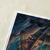 Aquatische droombeelden: buitenaardse strandlaken (In situ)