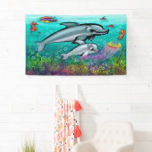 Aquatische Fantasy Spandoek (Insitu)