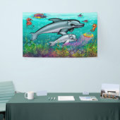 Aquatische Fantasy Spandoek (Beurs)