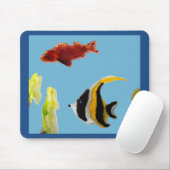 Aquatische Kunstvis Muismat (Met muis)