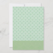 Aquatische octopus | Verjaardag Uitnodigen Kaart (Achterkant)