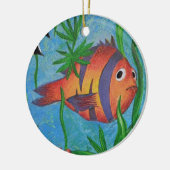 aquatische organismen keramisch ornament (Links)