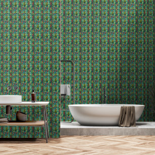 Aquatische planten behang