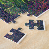 Aquatische RegenboogUnicorn Legpuzzel (Zijkant)