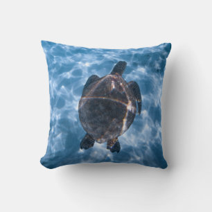 Aquatische schildpad kussen