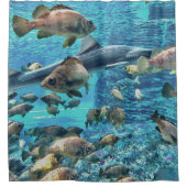 Aquatische Sereniteit Gordijn (Voorkant)