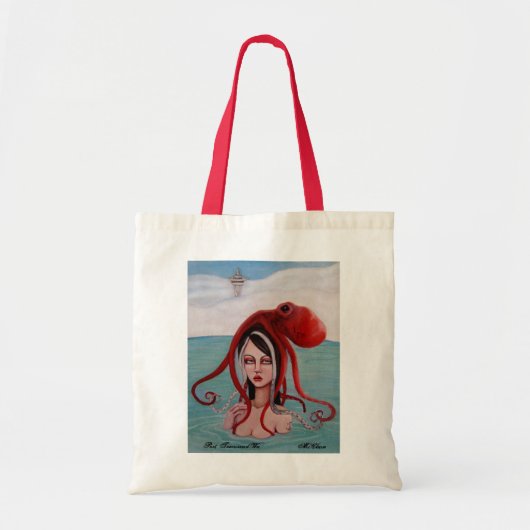 Aquatische Symbiotische Canvas tas (Voorkant)