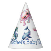 Aquatische vrienden feesthoedjes (Links)