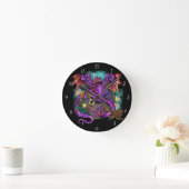 Aquatische Zee Dragon Ronde Klok (Huis)