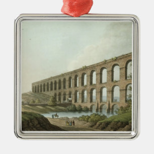Aqueduct nabij Belgrado, Servië, bord 6 uit 'Uitz Metalen Ornament