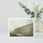 Aqueduct nabij Belgrado, Servië, bord 6 uit 'Uitzi Briefkaart (Staand voorkant)