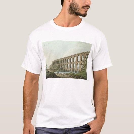 Aqueduct nabij Belgrado, Servië, bord 6 uit 'Uitzi T-shirt (Voorkant)