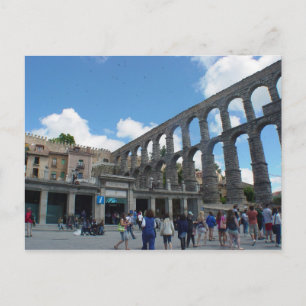 Aqueduct, Segovia, Spanje Briefkaart