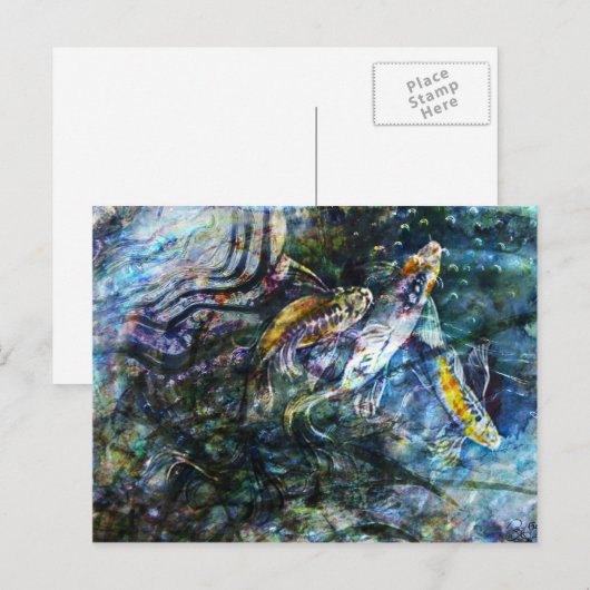 Aqueos Briefkaart (Voorkant / Achterkant)