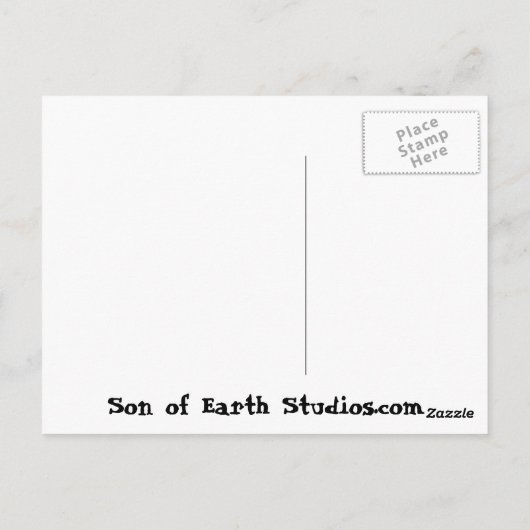 Aqueos Briefkaart (Achterkant)