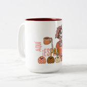 ¡Aquí Espantan! Tweekleurige Koffiemok (Voorkant links)