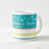 Aqui tem Afeição e Doçura Grote Koffiekop (Voorkant rechts)