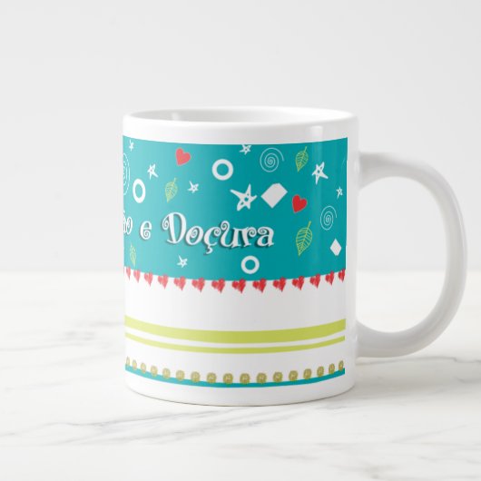 Aqui tem Afeição e Doçura Grote Koffiekop (Rechts)