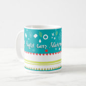 Aqui tem Afeição e Doçura Koffiemok (Voorkant links)