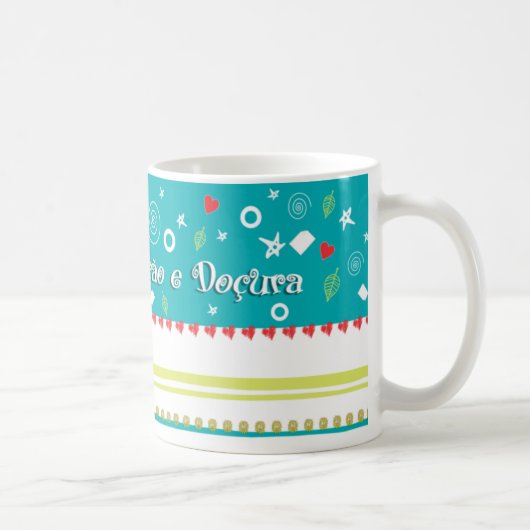 Aqui tem Afeição e Doçura Koffiemok (Rechts)