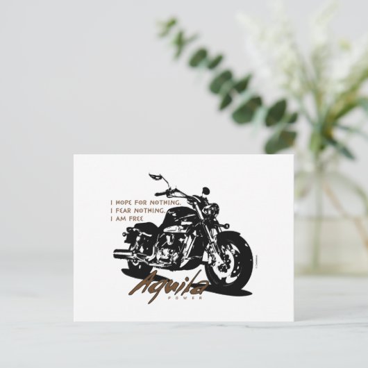 Aquila de Poet Briefkaart (Staand voorkant)