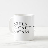 Aquila Non Capit Muscam Koffiemok (Voorkant links)