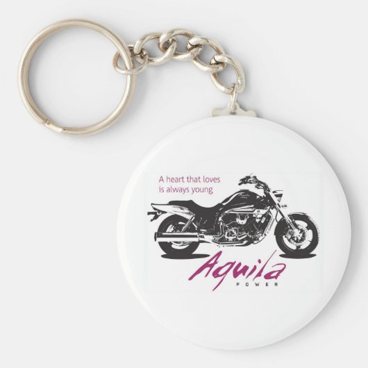 Aquila Yound at Heart Sleutelhanger (Voorkant)