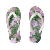 Aquilegia Bloem Kinder Teenslippers (Voetbed)