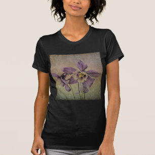 Aquilegia Delicate Textured. T-shirt