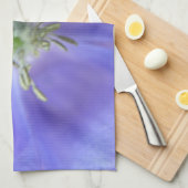 Aquilegia Flower Kitchen Towel Theedoek (Quarter Fold)