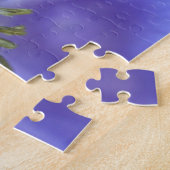 Aquilegia Flower Puzzle Legpuzzel (Zijkant)