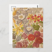 Aquilegia | George Nicholson Briefkaart (Voorkant / Achterkant)